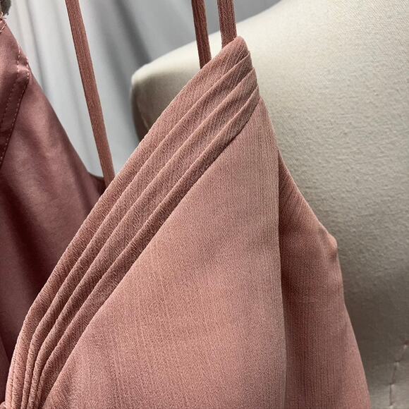 Azazie Rebecca Bridesmaid Dress Dusty Rose Pink Custom Size Womens Wedding Prom‎ - Picture 12 of 15